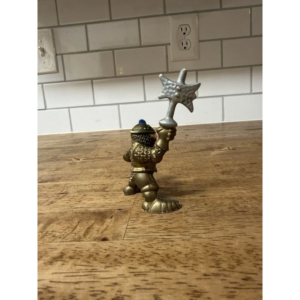 Vintage 90s Fisher Price Great Adventures Magic Castle Knight Toys Paint Damage